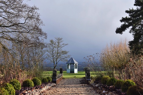 Ragdale Hall summer house